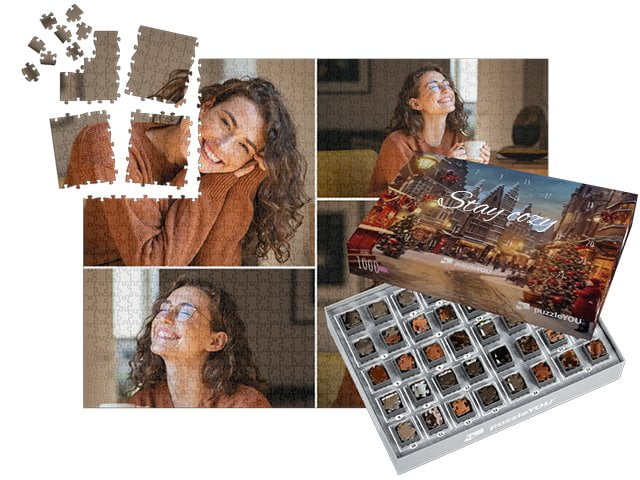 puzzleYOU adventskalender låda "Nostalgia"