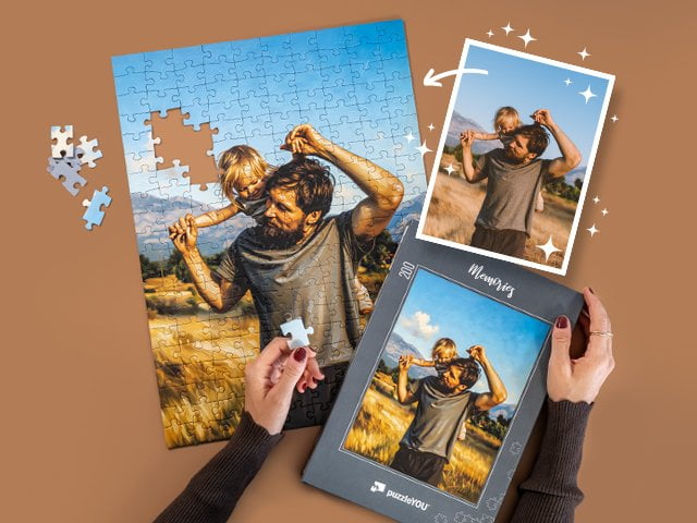 Fotopussel AI Art med 48 - 2000 bitar slideshow
