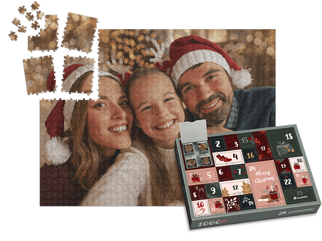 NY: Pusseladventskalender med 1000 bitar
